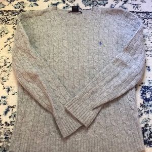 Ralph Lauren wool cable knit sweater